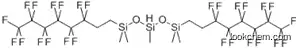 Molecular Structure of 521069-00-1 (Bis((tridecafluoro-1,1,2,2-tetrahydrooctyl)dimethylsiloxy)methylsilane)